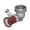 Double overflow, variant on Sink Drain Backflow Preventer Fast Connection Curved Tube Anti Blocking Sink Drain Check Gate For Sinks