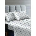 thumbnail image 5 of Kids Rule 3 Piece Sheet Set, BMX Bikers, Grey - Twin, 5 of 5