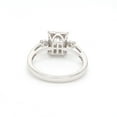 thumbnail image 3 of 0.45 Ct SI Clarity HI Color Baguette Diamond Band Ring 18k White Gold Jewelry, 3 of 3