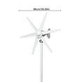 thumbnail image 6 of 800W 12V/24V Wind Turbine Generator with 6 Blades - Electromagnetic Power Producer for Home, Farm, RV & Off-Grid Renewable Energy System, 6 of 8