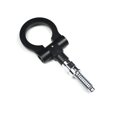 thumbnail image 1 of Sidaley Gancho de remolque delantero de carreras de coches, barra de anillo de remolque de vehículo de aleación de aluminio plegable, pieza Herramientas de reparación de automóviles Negro, 1 of 6