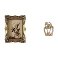 thumbnail image 1 of Marco de fotos,Marco de fotos ornamentado,marco barroco antiguo,Marco de fotos de mesa para pared,decoración del hogar,Estatua abstracta,Estatua abstracta,decoración para el hogar,escultura, 1 of 8