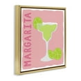 thumbnail image 4 of Stupell Industries Margarita Cocktail with Limes Food & Beverage Painting Gold Floater Framed Canvas Art Print Wall Art, 25 x 25, 4 of 10