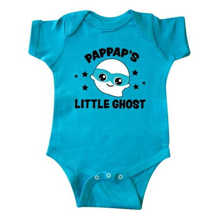 

Inktastic Cute Pappap s Little Ghost with Stars Gift Baby Boy or Baby Girl Bodysuit