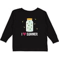 thumbnail image 3 of Inktastic I Love Summer Cute Fireflies Boys or Girls Long Sleeve Toddler T-Shirt, 3 of 5