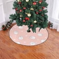thumbnail image 2 of FMSHPON Cute Cartoon Rabbit Xmas Christmas Tree Skirt Stand Mat for Holiday Party Decoration Indoor Outdoor 48 inches, 2 of 3