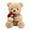 C, variant on EARKITY Valentine's Day Gift Plush Toy Rose Bear Cuddly Doll Doll Girl Doll