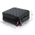 thumbnail image 2 of Funda para CD/DVD, cartera portátil con capacidad para 40 unidades, color negro, 2 of 7