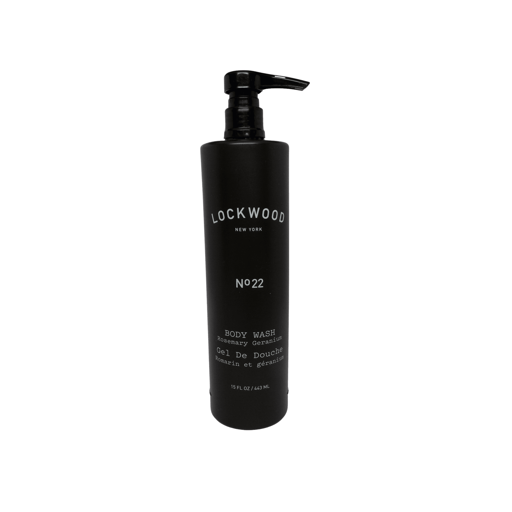 Lockwood New York No. 22 Rosemary Geranium Body Wash (15oz)