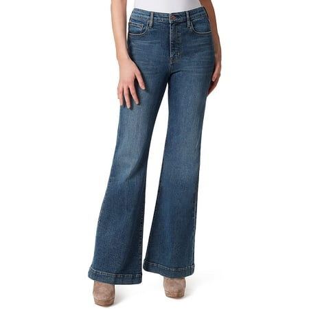 Jessica Simpson Womens True Love Trouser Wide Leg Jean 28 Sia | Walmart ...