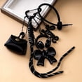 thumbnail image 5 of Practical and Lightweight Acrylic Bows Knot Braided Rope Bags Accessory Charm for Purse Keychain and Decoration Use, 5 of 9