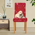 thumbnail image 6 of Valentines Hearts Love You Dining Room Chair Covers Chair Slipcovers Seat Protector Removable Washable Chair Cover For Home Kitchen Restaurant Hotel 4pcs, 6 of 6
