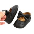 thumbnail image 4 of Baby Girls Princess Shoes Bowknot Anti-Slip Rubber Sole First Walkers, 4 of 5