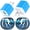 Blue, variant on USB C Block, 2 Pack Dual Port Charger Block with 4pcs 10FT Type C Charging Cable, Type C Charger Block Fast Charging USB C Wall Charger Plug Brick Cube Box Power Station Phone Charger Cords, Mixed