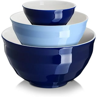 RPK Robin's Egg Nesting Mixing Bowls, Set of 5  Ceramic mixing bowls,  Nesting bowls, Mixing bowls