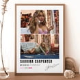thumbnail image 5 of Póster con retrato de la cantante de moda moderna Sabrina Carpenter, pinturas en lienzo, imágenes artísticas de pared, decoración del hogar, dormitorio y club, 5 of 5