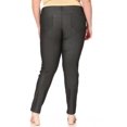 thumbnail image 3 of Women's Plus Size Casual Comfy Slim Pocket Jeggings Jean Pants, Female, 3 of 6