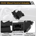 thumbnail image 4 of Unique Bargains HVAC Heater Blend Door Actuator Replacement for Cadillac ATS 2013-2015 AC Heater Blend Door Actuator Air Door Actuator Replace 22799393/1574256, 4 of 6