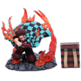 thumbnail image 1 of Figura de Demon Slayer de Anime, juguetes de modelos coleccionables de PVC, Tomioka Giyuu de respiración de agua, 17cm, regalo para niños, 1 of 4