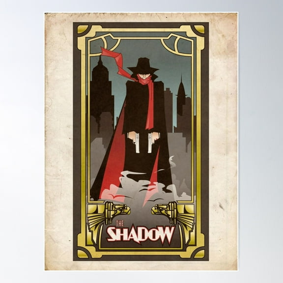 The Shadow Poster Wall Art, Modern Wall Decor For Living Room Bedroom, 8x12 UNFRAMED