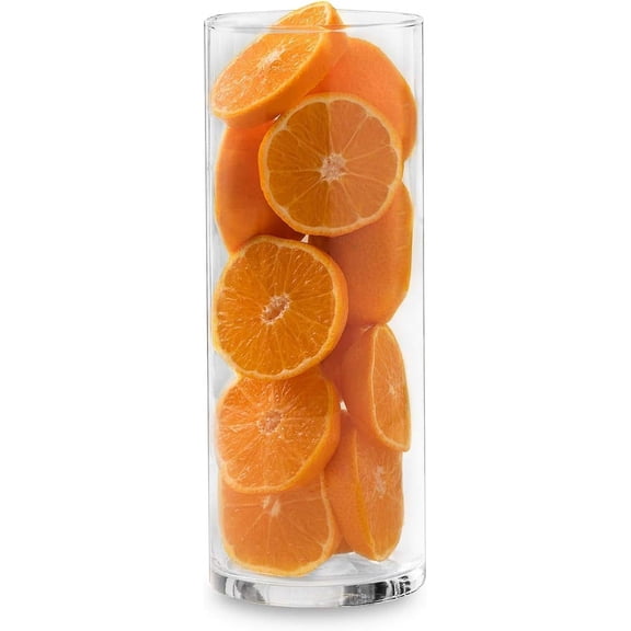 Hajimi Cylinder Vases, 8.75-inch, Set of 12