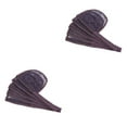 thumbnail image 2 of kurtrusly 5pcs Hair Net for Making Ponytail Caps Hair Wig Accessories Net Weaving brown length 19.2cm 2Set, 2 of 6