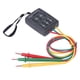 thumbnail image 1 of Medidor De Rotación De Fase De Rotación 5 Indicadores LED Diseño Sin Batería 3 Cables De Prueba Probador De Rotación De Secuencia De 3 Fases 60 V A 600 V CA, 1 of 7