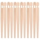 thumbnail image 1 of 100 pares de pinzas de madera para pan, fáciles de usar, pinzas de entrenamiento para palillos, utensilios de madera desechables para principiantes, para servir repostería y comida, 1 of 7
