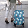 thumbnail image 3 of Blue Stars and Baseballs Pattern Luggage Cover Fashion Suitcase Cover Baggage Covers Fit 25-28 Inch Luggage (Go Travel), 3 of 5