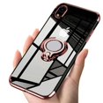 thumbnail image 1 of Iphone Xr Case Soft Silicone Case Ultra Thin Tpu Bumper Case 360 Degree Ring Stand Magnetic Car Holder Protective Cover For Transparent Anti-Fingerprint Anti-Scratch, 1 of 7
