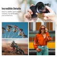 thumbnail image 3 of NEEWER HD 65mm Telephoto Phone Camera Lens with Lens Hood Only for 17mm Thread Lens Backplate Cell Phone Cage Case, 1.7X Zoom Lens Attachment Compati, 3 of 9