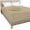 Beige, variant on Zip-On Zipper Fitted Sheet - Includes 1 Fitted Sheet Base and 2 Zip-On Sheets - Upto 16" Inch Deep Pockets Full Size - Microfiber Fitted Sheet - Black Color