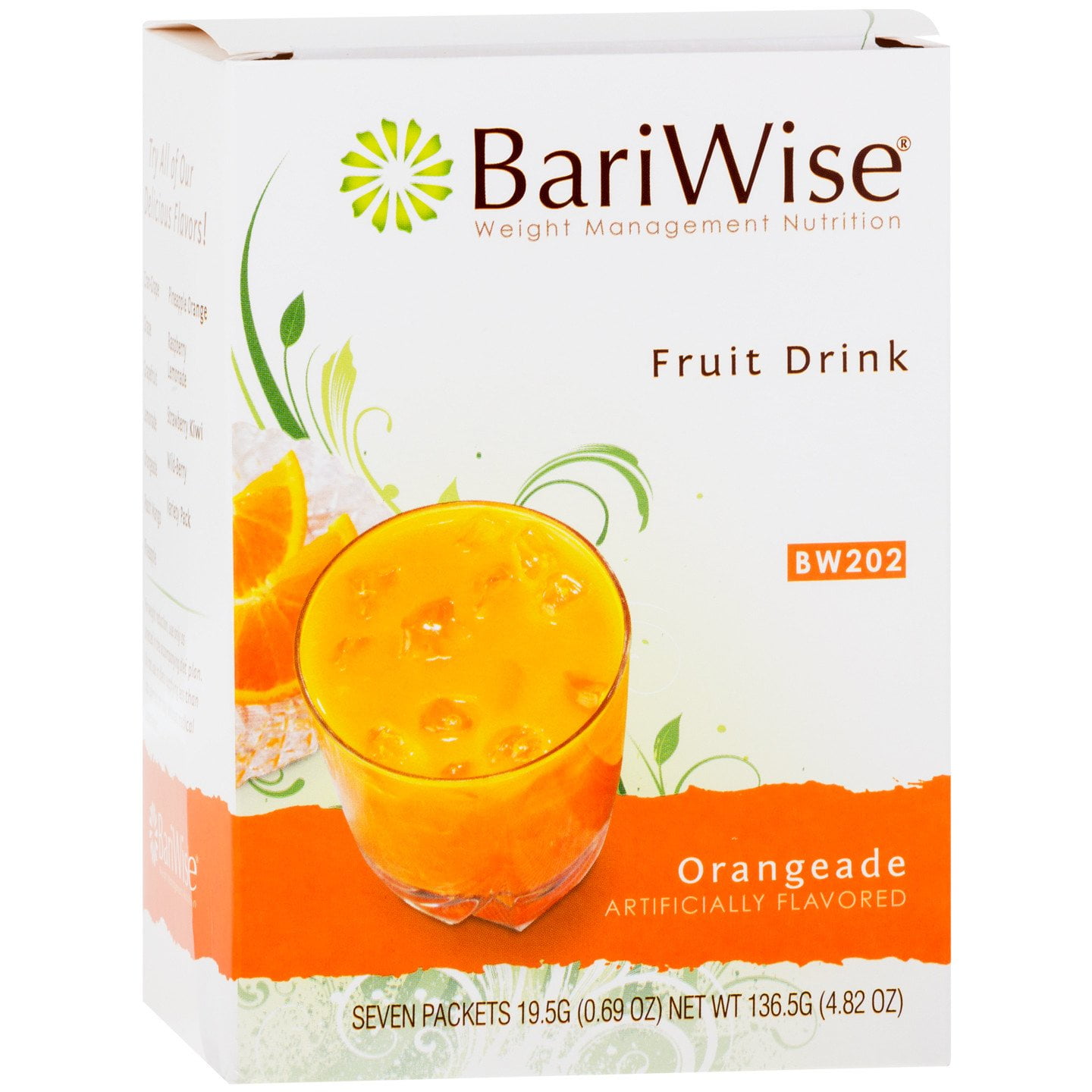 BariWise High Protein Powder Fruit Drink (15g Protein) / LowCarb Diet