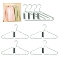 thumbnail image 4 of organization and storage,Foldable Coat Hanger 1pcs Plastic Travel Hangers Portable Folding Clothes Hangers Travel Accessories Foldable Clothes Drying Rack For Travel,Green, 4 of 7
