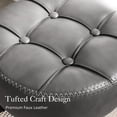 thumbnail image 4 of Carolayne Adjustable 360° Swivel Vanity Stool for Makeup & Bedroom, 4 of 7