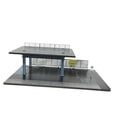thumbnail image 5 of Parking Lot Diorama Miniature Scene Model Toy Car Storage Box Easy Assembly for Collectors Home Office Display, 5 of 9