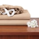 thumbnail image 1 of Ropa de cama, sábana ajustable de bolsillo profundo, sábana de microfibra cepillada doble suave y sedosa de lujo para hotel, sábana de bolsillo profundo, juego de 2, tamaño King, marrón, 1 of 5