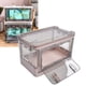 thumbnail image 3 of Contenedor De Almacenamiento Apilable, Contenedor De Almacenamiento De Plástico De 4 Ruedas, Apilable, Apilable, Una Puerta Doble De 35 Litros Para El Hogar Para La Oficina, 3 of 7