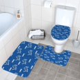 thumbnail image 3 of Juego de alfombras de baño de 3 piezas del equipo Det_Lions Alfombra antideslizante para baño de 31,5 x 20 pulgadas, 3 of 7