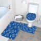 thumbnail image 3 of Juego de alfombras de baño de 3 piezas del equipo Det_Lions Alfombra antideslizante para baño de 31,5 x 20 pulgadas, 3 of 7