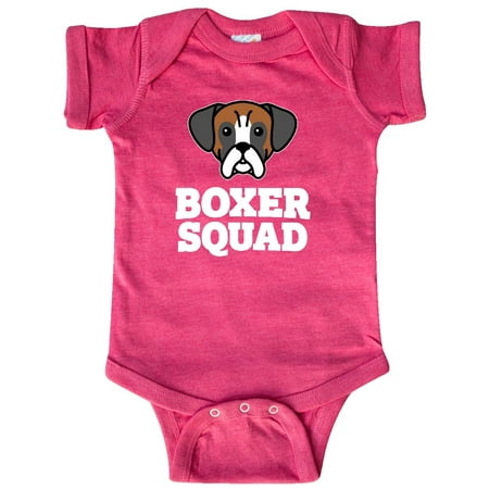 

Inktastic Dog Boxer Squad Gift Baby Boy or Baby Girl Bodysuit