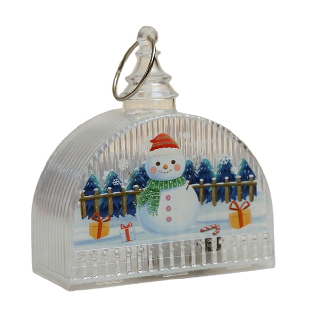 Linterna luminosa decorativa de Navidad que cuelga para vacaciones Zulema Linterna de escritorio