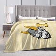 thumbnail image 4 of University Of Idaho Ultra-Soft Micro Fleece Blanket Multi-Size Flannel Blanket, 4 of 7
