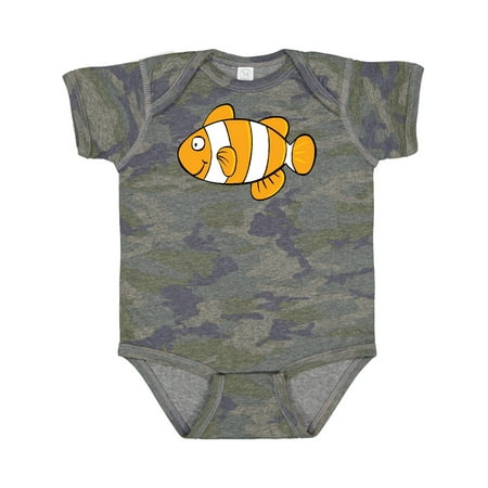 

Inktastic Clown Fish Illustration Gift Baby Boy or Baby Girl Bodysuit