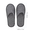 thumbnail image 2 of unbranded 10 Pares Zapatillas Desechables Livianas Y Antideslizantes Para Casa Color Gris, 2 of 6