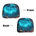 thumbnail image 3 of Headrest Covers for Cars Accessories Interior for Women Men 2Pcs - Halloween Forest Pumpkin Black Cat Head Rest Cover for Car Decorations, Car Headrest Cover for Car Decor Interior, 3 of 8