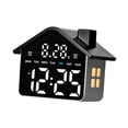 thumbnail image 1 of Reloj despertador digital, reloj de mesa moderno para habitación infantil, dormitorio u oficina. luz blanca, 1 of 8