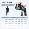 thumbnail image 4 of Balery Cartoon Iceberg Bald Eagle Pijama para Hombre de Dos Piezas con Manga Larga, Conjunto de Dormir y Descanso Suave con Bolsillos-Small, 4 of 7