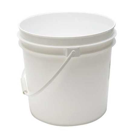 

Pail 2.0 gal. Plastic Handle White