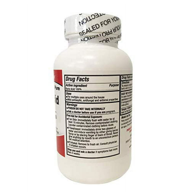 Acido Borico Polvo Bolsa x 125 Gr DB (NaturQuim)